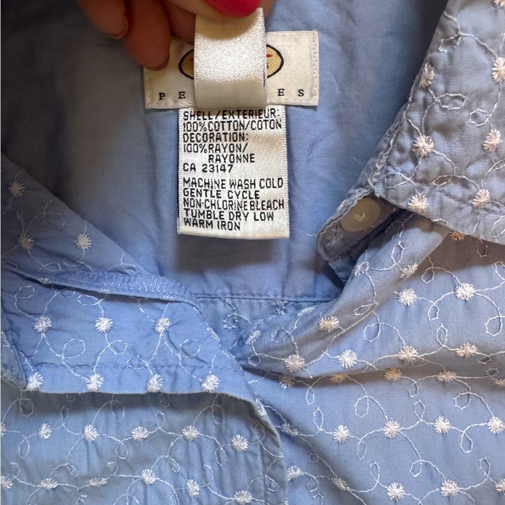 Talbots Petite Blouse - Picture 5 of 8